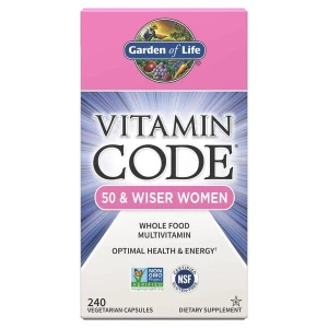 Vitamin Code 50 & Wiser Women – 240 kapslar – Viking Supplements