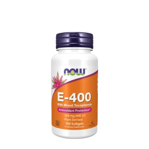 Vitamin E-400 – Naturligt (blandade tokoferoler) – 100 mjuka kapslar – Viking Supplements