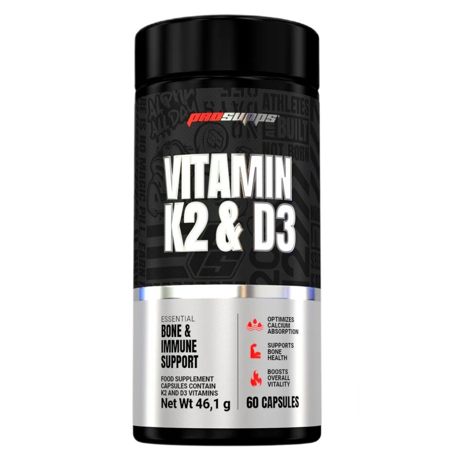 Vitamin K2 och D3 – 60 kapslar – Viking Supplements