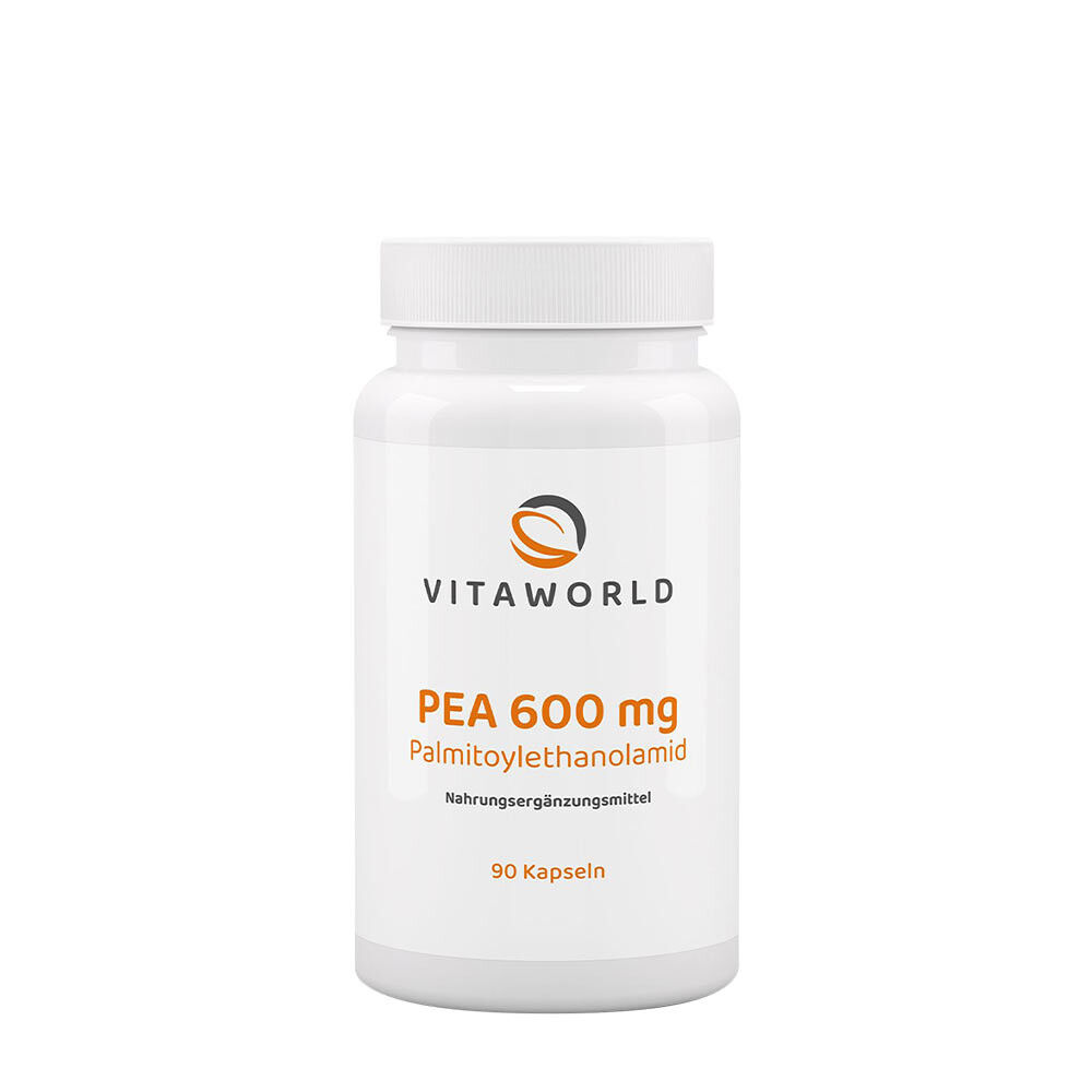 Vitaworld PEA 600 mg palmitoyletanolamid (90 kapslar) – Viking Supplements