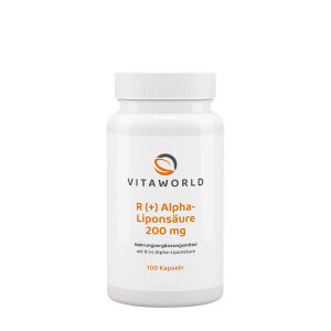 Vitaworld R (+) alfa-liponsyra 200 mg (100 kapslar) – Viking Supplements