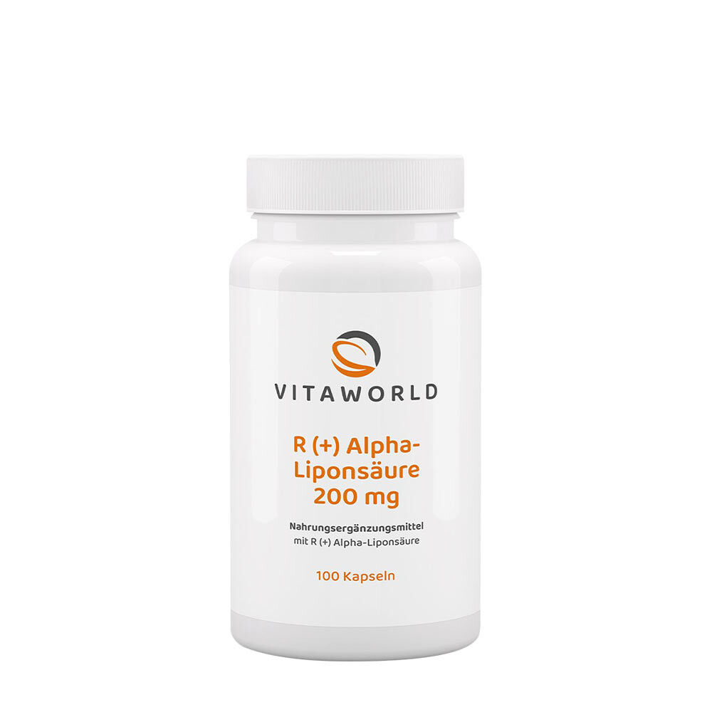 Vitaworld R (+) alfa-liponsyra 200 mg (100 kapslar) – Viking Supplements
