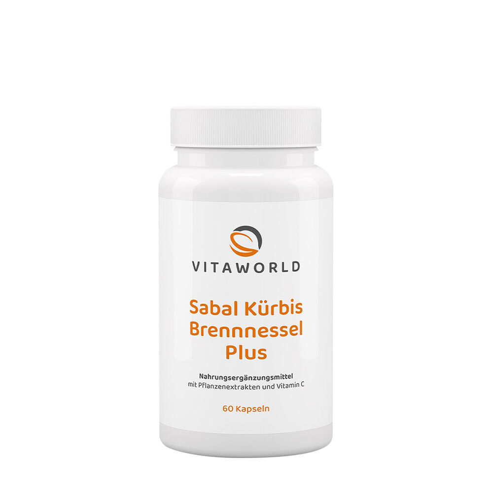 Vitaworld Sabal Pumpkin Nettle Plus (60 Capsules) - Viking Supplements