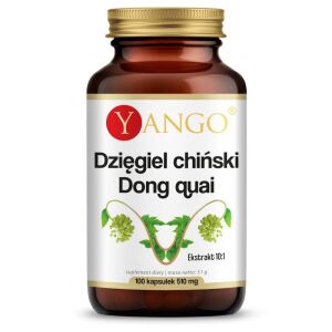 YANGO Angelica sinensis – Dong Quai (100 kapslar) – Viking Supplements