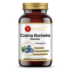YANGO Svarta blåbär (100 kapslar) – Viking Supplements