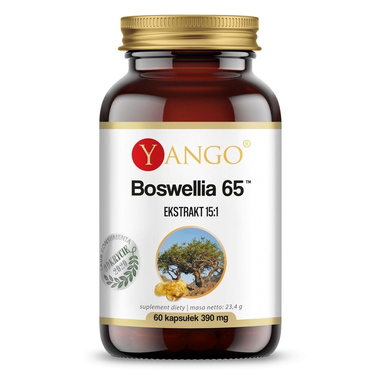 YANGO Boswellia 65 (60 caps) - Viking Supplements