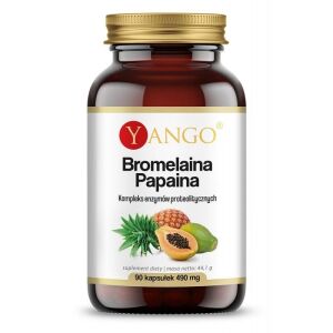 YANGO Bromelain + Papain (90 kapslar) – Viking Supplements