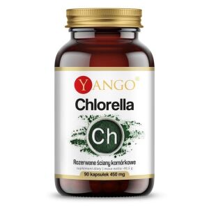 YANGO Chlorellia – med brustna cellväggar (90 kapslar) – Viking Supplements