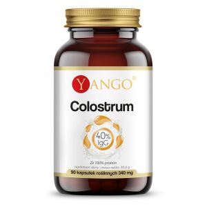 YANGO Colostrum – 40%-immunglobuliner (90 kapslar) – Viking Supplements