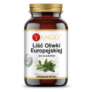 YANGO European Olive Leaf – 40% oleuropein (60 kapslar) – Viking Supplements