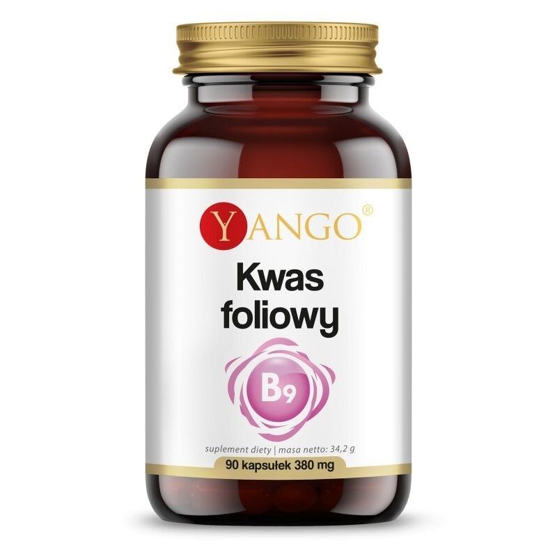 YANGO Folsyra – Vitamin B9 (90 kapslar) – Viking Supplements