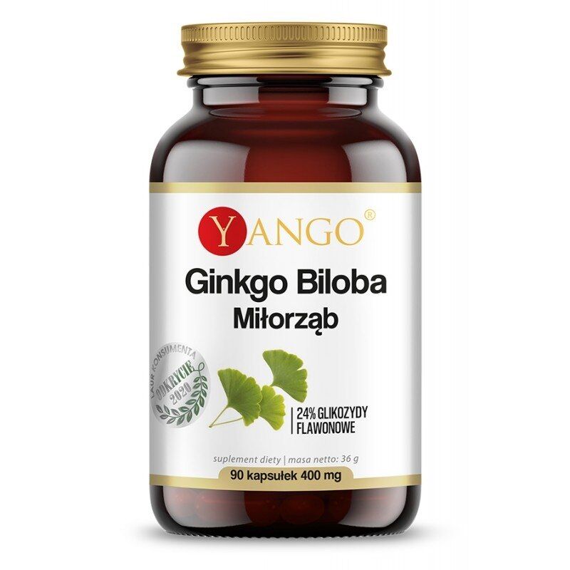 YANGO Ginkgo biloba (90 kapslar) – Viking Supplements