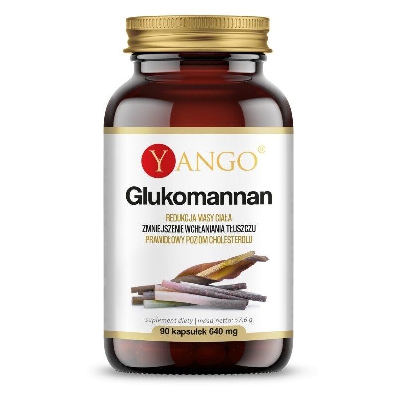 YANGO Glucomannan (90 kapslar) – Viking Supplements