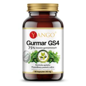 YANGO Gurmar GS4 – 75% gymneminsyra (60 kapslar) – Viking Supplements