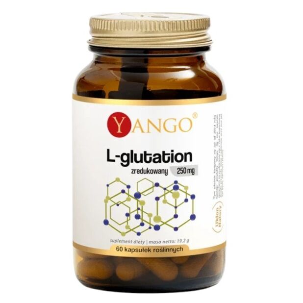 YANGO L-glutathion, reduceret (60 kapsler)