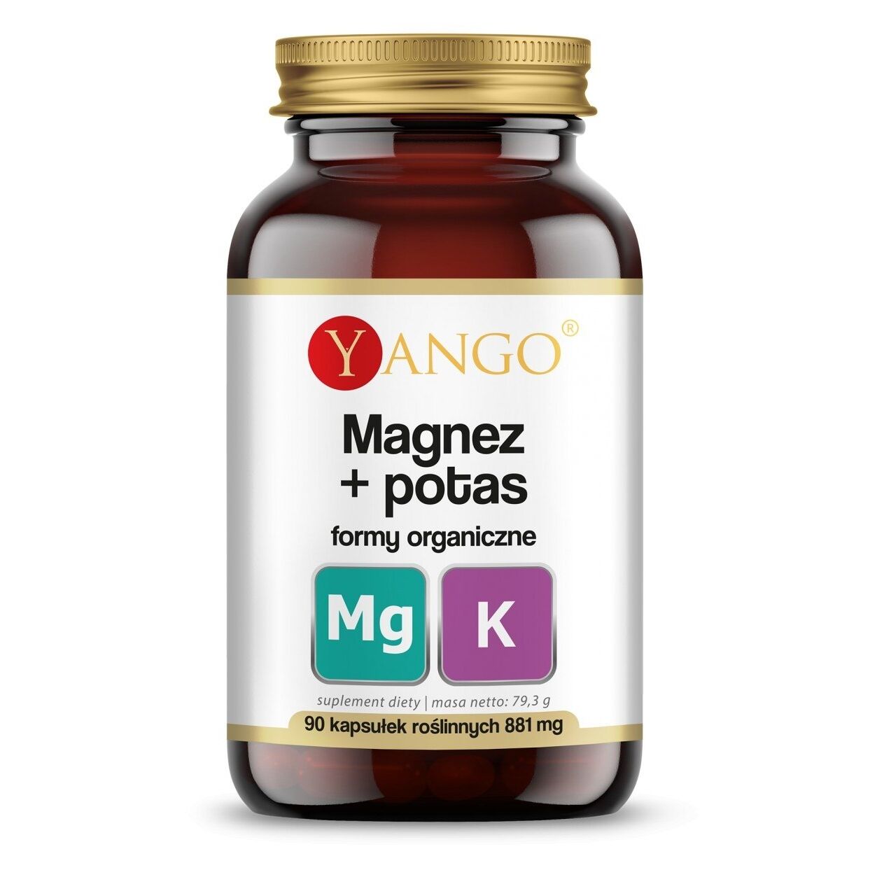 YANGO Magnesium + Kalium (90 kapslar) – Viking Supplements