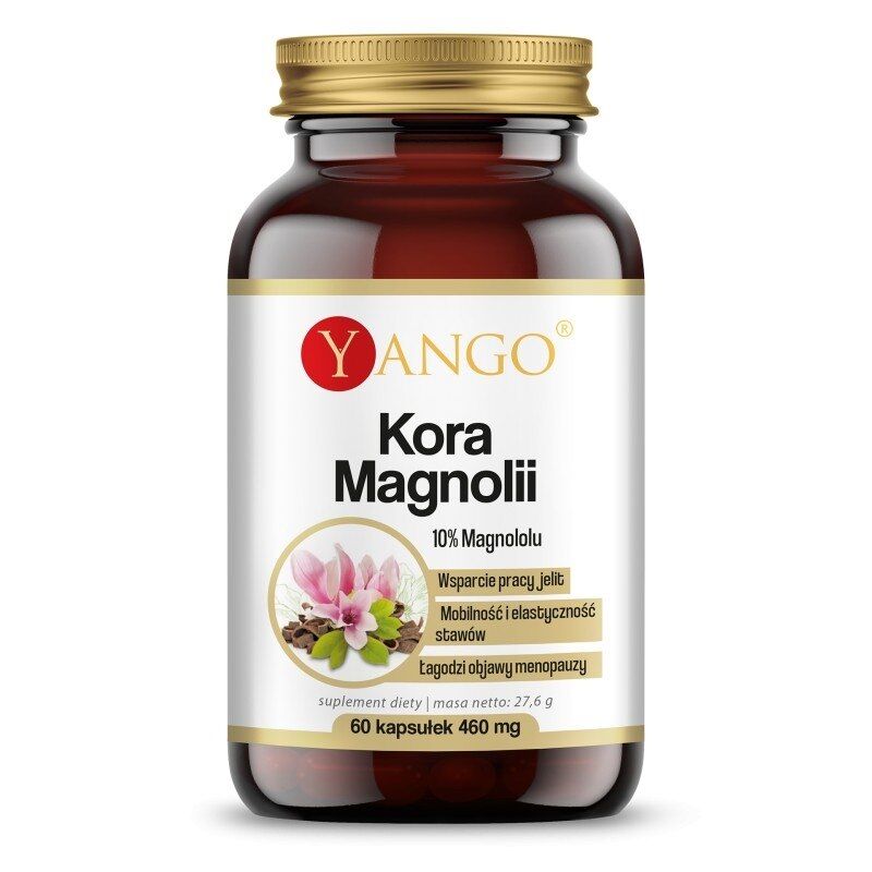Yango - Magnolia Bark med 10% Magnolol, 60 kapsler