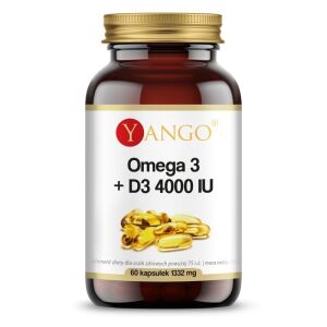 YANGO Omega 3+D3 4000 IU (60 kapslar) – Viking Supplements