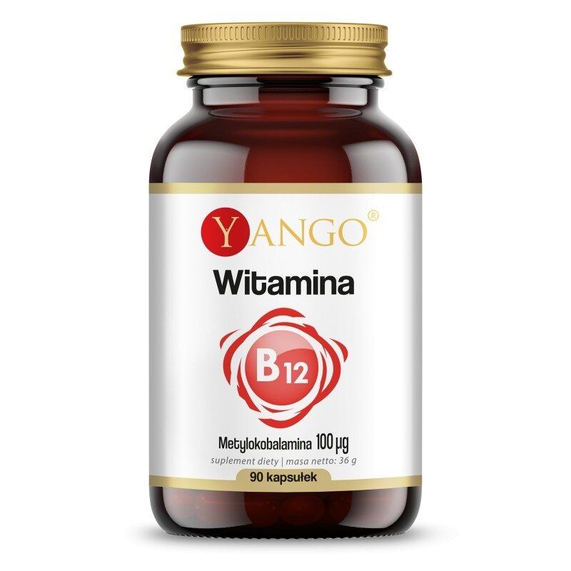 YANGO Vitamin B12 – Metylkobalamin (90 kapslar) – Viking Supplements